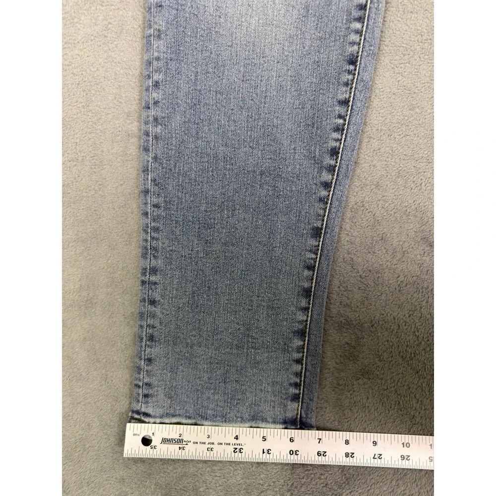 Judy Blue Jeans Womens 13/31 Blue Light Wash High Rise Boyfriend Fit Stretch